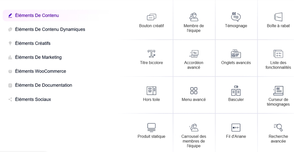 Essential Addons Présentation - Extrait